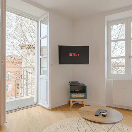 Апартаменты Cosy Et Design Pour Deplacement Pro Thurins